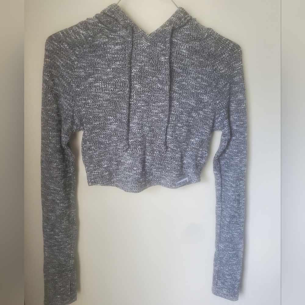 Gymshark work out crop sweatshirt